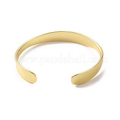 Rack Plating Brass Cuff Bangles&nbsp;BJEW-A137-03G
