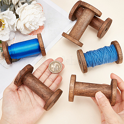 Wooden Empty Spools&nbsp;LS-WOOD-WH0034-03A