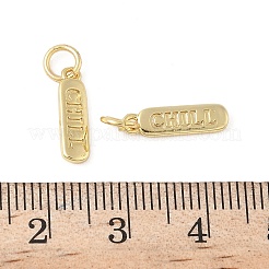 Brass Pendants&nbsp;KK-L245-01G-02