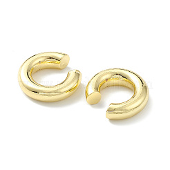 Rack Plating Brass Ring Cuff Earrings for Women&nbsp;EJEW-H135-01G-02