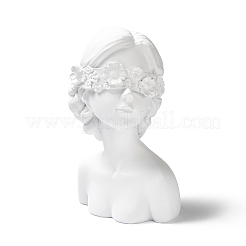 Girl Bust Resin Necklace Display Stands&nbsp;ODIS-A012-05A