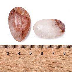 天然の鉄石英ビーズ  転がった石  穴なし/ドリルなし  ナゲット  15~40.5x11~20x7~19mm&nbsp;G-G348-01A-28