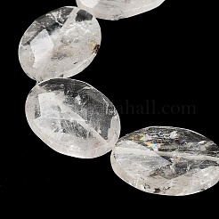 Natural Quartz Crystal Beads Strands&nbsp;G-B077-C03-01