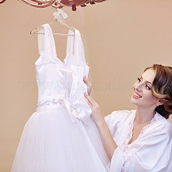 Wood Wedding Bride Clothes Hangers&nbsp;DIY-WH0504-924B