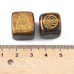 4Pcs 4 Styles Natural Tiger Eye Display Decorations&nbsp;G-F786-03A-06