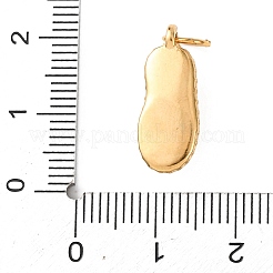 304ステンレスペンダント  スニーカー  丸カン付き  ゴールドカラー  19x8x6mm  穴：4mm&nbsp;STAS-D205-07G