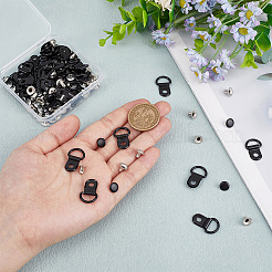 40 Sets Brass Boot Lace Hooks&nbsp;FIND-PH0020-75A
