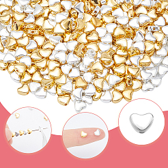 500Pcs 2 Colors Alloy Beads&nbsp;FIND-SP0002-21