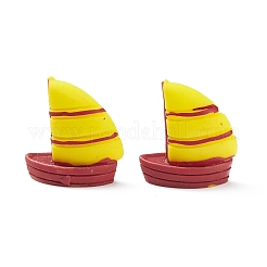 (Defective Closeout Sale: Uneven Color) Opaque Resin Cabochons&nbsp;CRES-XCP0001-24