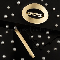 DIY Imitation Pearl Hair Barrette Making Kits&nbsp;DIY-LS0003-29