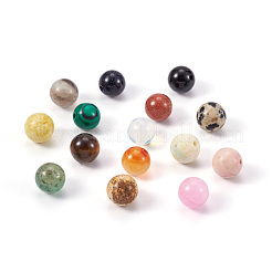 270Pcs 18 Colors Natural & Synthetic Gemstone Beads&nbsp;G-YS0001-09