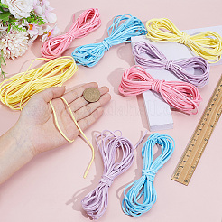 8 Bundles 4 Colors Flat Faux Suede Cord&nbsp;LW-CL0001-03B