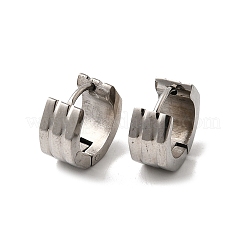 304 Stainless Steel Hoop Earrings&nbsp;EJEW-L302-01P