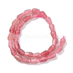 Natural Strawberry Quartz Beads Strands&nbsp;G-C080-B01-01A