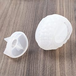 クリスマステーマのキャンドルシリコン型  キャンドル作り用  109x85x59mm  内径：62mm&nbsp;LS-DIY-U005-05C