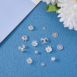 540Pcs 6 Style Iron Bead Caps&nbsp;IFIN-CJ0001-58