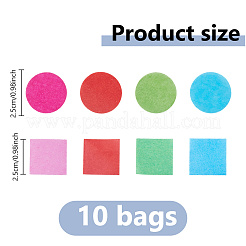 10 Bags Flat Round Paper Confetti&nbsp;DIY-ME0002-97