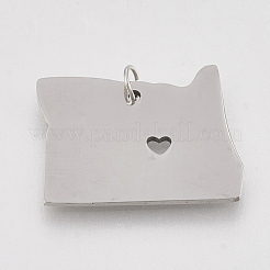 Tarnish Resistant 201 Stainless Steel Pendants&nbsp;STAS-T038-82