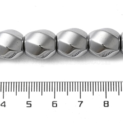 Electroplated Non-Magnetic Synthetic Hematite Beads Strands&nbsp;G-P518-05C