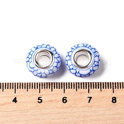 Opaque Resin European Beads&nbsp;RESI-C055-01G