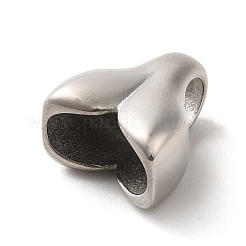 Tarnish Resistant 304 Stainless Steel Cord Ends&nbsp;STAS-P325-10P