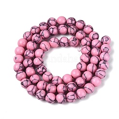 Synthetic Turquoise Beads Strands&nbsp;G-N364-07A-01