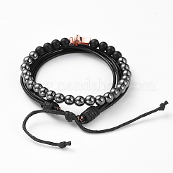 Stackable Bracelets Sets&nbsp;BJEW-JB04783-04
