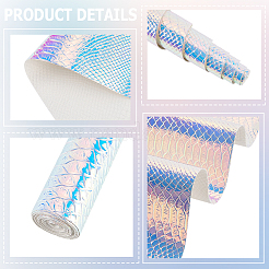 1Pc Laser PU Leather Fabric&nbsp;DIY-CL00001-85B