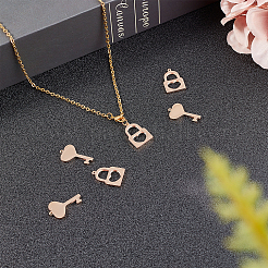 304 Stainless Steel Charms&nbsp;STAS-UN0012-03RG