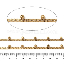 304 Stainless Steel Curb Chains&nbsp;CHS-L029-08G