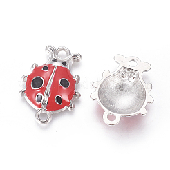 Alloy Enamel Links connectors&nbsp;LS-X-ENAM-P147-1