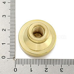 ワックスシーリング真鍮スタンプヘッド  ボトル模様  ワックスシーリングスタンプ用  ゴールドカラー  25x14.5mm  穴：7mm&nbsp;LS-AJEW-G056-01G