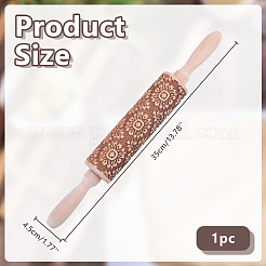 Wooden Rolling Pin&nbsp;AJEW-WH0609-909A