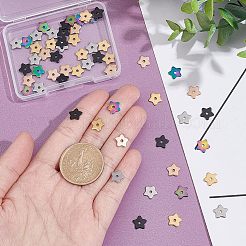60Pcs 5 Colors 304 Stainless Steel Beads&nbsp;STAS-UN0039-52