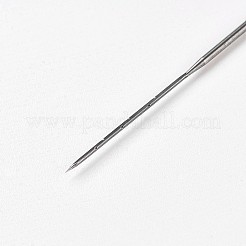 ステンレス鋼のフェルト針  ウールフェルトツール  ステンレス鋼色  8.1cm&nbsp;TOOL-WH0062-02B
