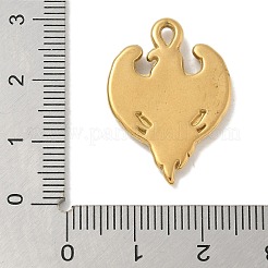 イオンプレーティング（IP）304ステンレスペンダント  イーグルチャーム  18KGP本金メッキ  26.5x18.5x2.5mm  穴：1x2.5mm&nbsp;STAS-Q334-35G