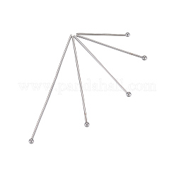 304ステンレススチールボールヘッドピン  ステンレス鋼色  30x0.7mm / 40x0.7mm / 50x0.7mm / 35x0.7mm / 20x0.7mm  100個/箱&nbsp;STAS-CJ0007-03