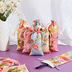 9Pcs 9 Style Silk Pouches&nbsp;ABAG-GA0001-10