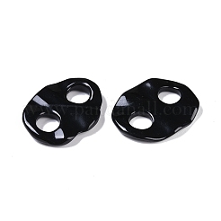 Natural Black Gemstone Pendant&nbsp;G-Q164-12B