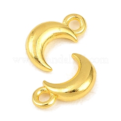 合金ペンダント  ムーンチャーム  ゴールドカラー  10x6x2.5mm  穴：1.4mm&nbsp;FIND-H063-01B-G