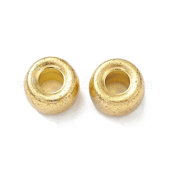 プラスチックメッキビーズ  バレル  黄金メッキ  9x6.5mm  穴：3.7mm  約1700個/500g&nbsp;KY-C013-01C