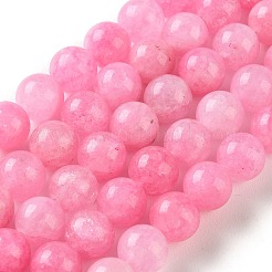 Natural Dyed White Jade Beads Strands&nbsp;G-M402-C03-07