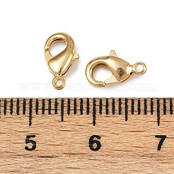真鍮カニカン  カドミウムフリー＆鉛フリー  24KGP本金メッキ  9.5x6x2.6mm  穴：1mm&nbsp;KK-901-G01