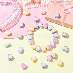 Plated Acrylic Beads&nbsp;OACR-CJC0009-05