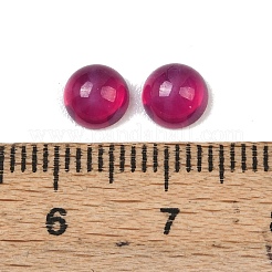 Lab Grown Red Corundum Cabochons&nbsp;G-B166-01A