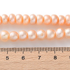 Natural Cultured Freshwater Pearl Beads Strands&nbsp;PEAR-I007-02N-01A