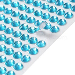 Self Adhesive Acrylic Rhinestone Stickers&nbsp;STIC-PW0012-01F