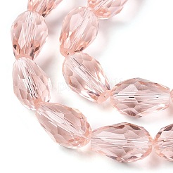 Transparent Glass Beads Strands&nbsp;EGLA-N013-T10mm-D22