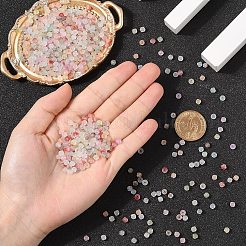 50G Frosted Glass Beads&nbsp;FGLA-YW0001-03A