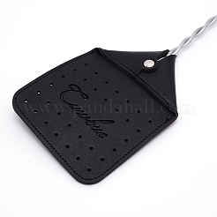 PU Leather Flyswatter&nbsp;AJEW-WH0140-42B